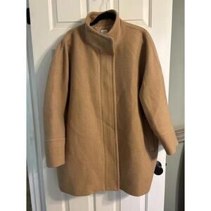 J. Crew Camel Wool Coat